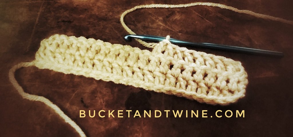 Let’s double crochet