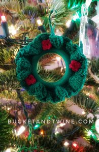 wreath ornament crochet