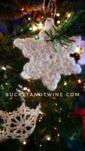 crochet snowflake